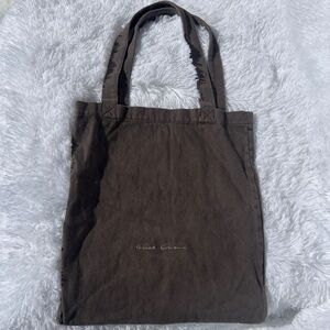 Rick Owens Canvas Tote Bag